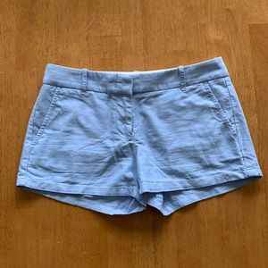 J. Crew Light Blue Chino Shorts